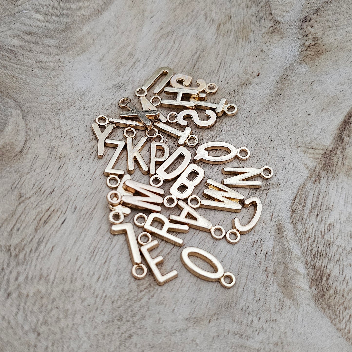 Custom Charm Alphabet Letter Custom Charm Necklace
