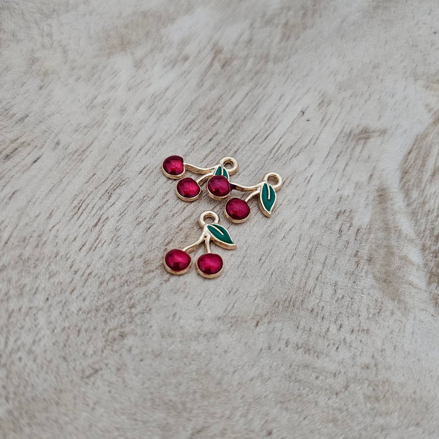 Custom Charm Cherry Custom Charm Necklace