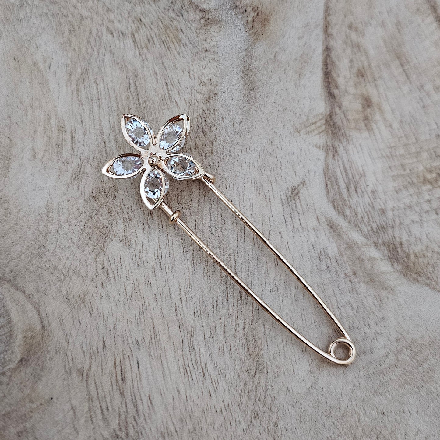 Flower Pin Custom Charms Close-Up