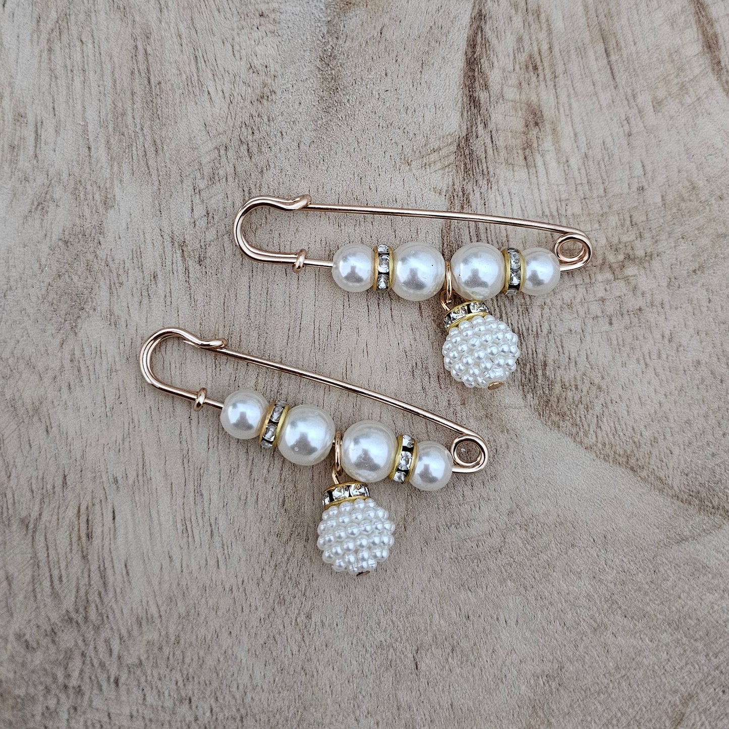 Pearl Dangle Bead Shoe Pins Custom Charms