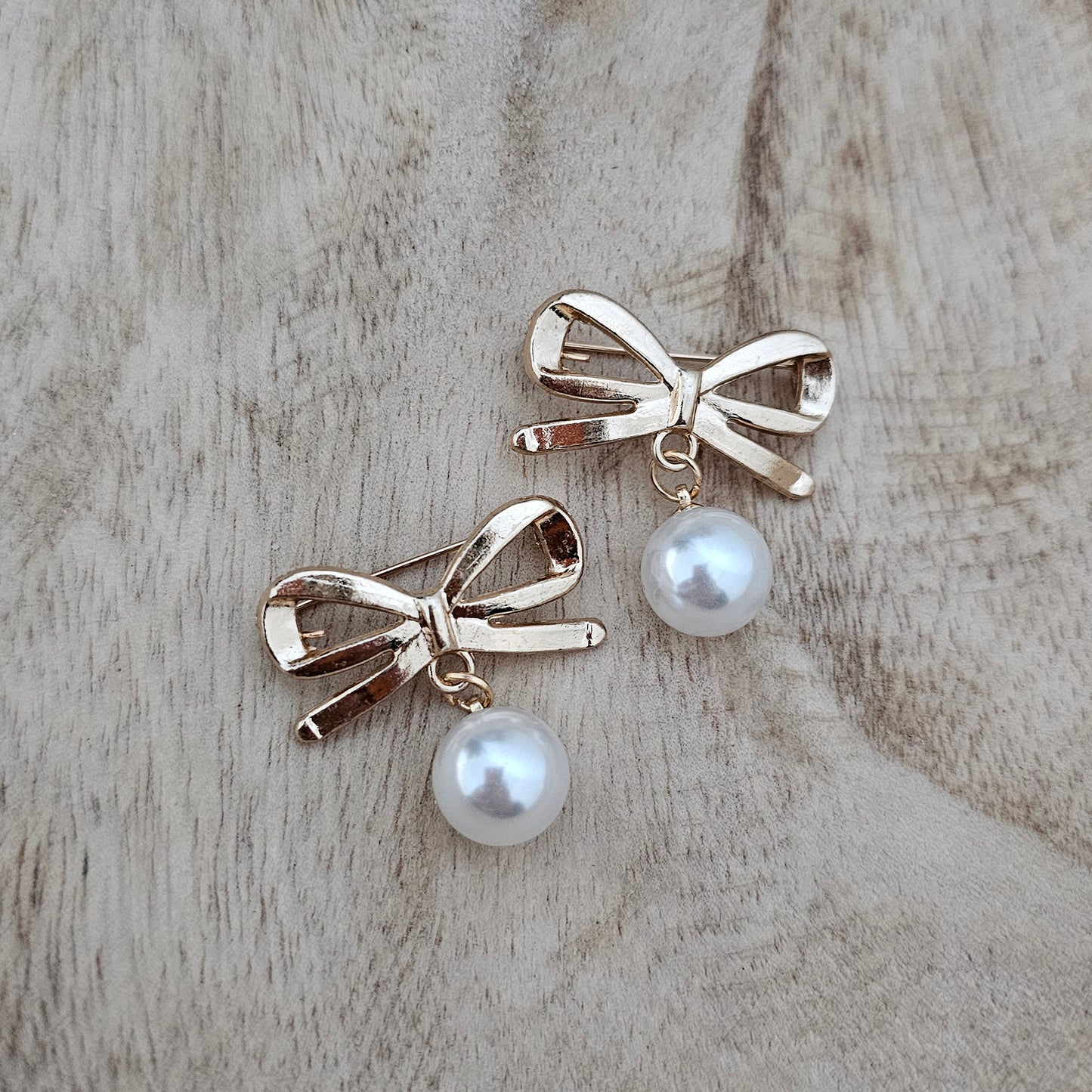 Small Bow Pearl Pins Shoe Charms Custom Charms