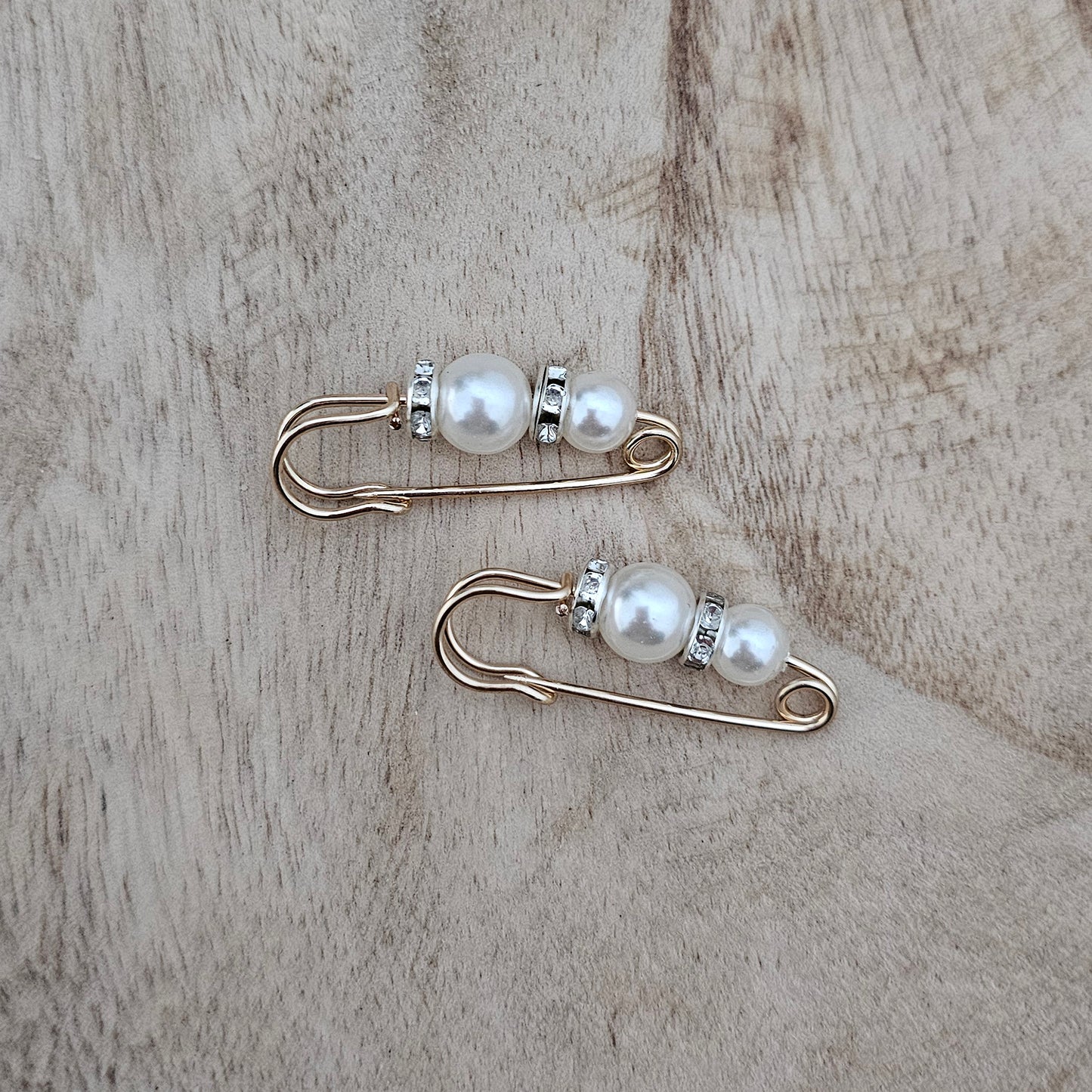 Small Pearl Crystal Pins Shoe Charms Custom Charms
