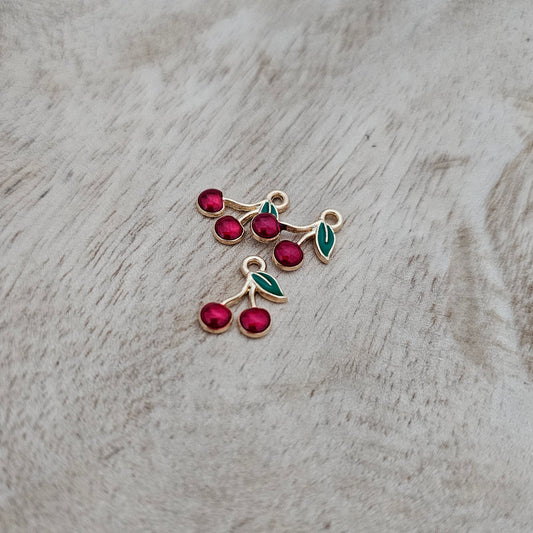 Custom Charm Cherry Custom Charm Necklace