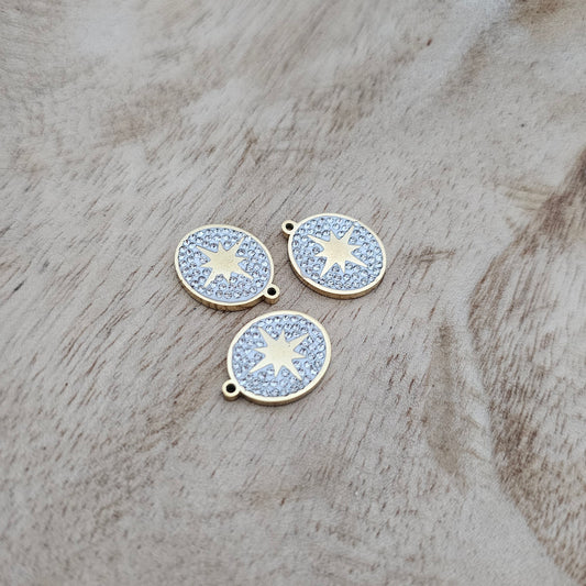 Custom Charm Crystal North Star Custom Charm Necklace