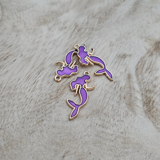 Custom Charm Mermaid Custom Charm Necklace