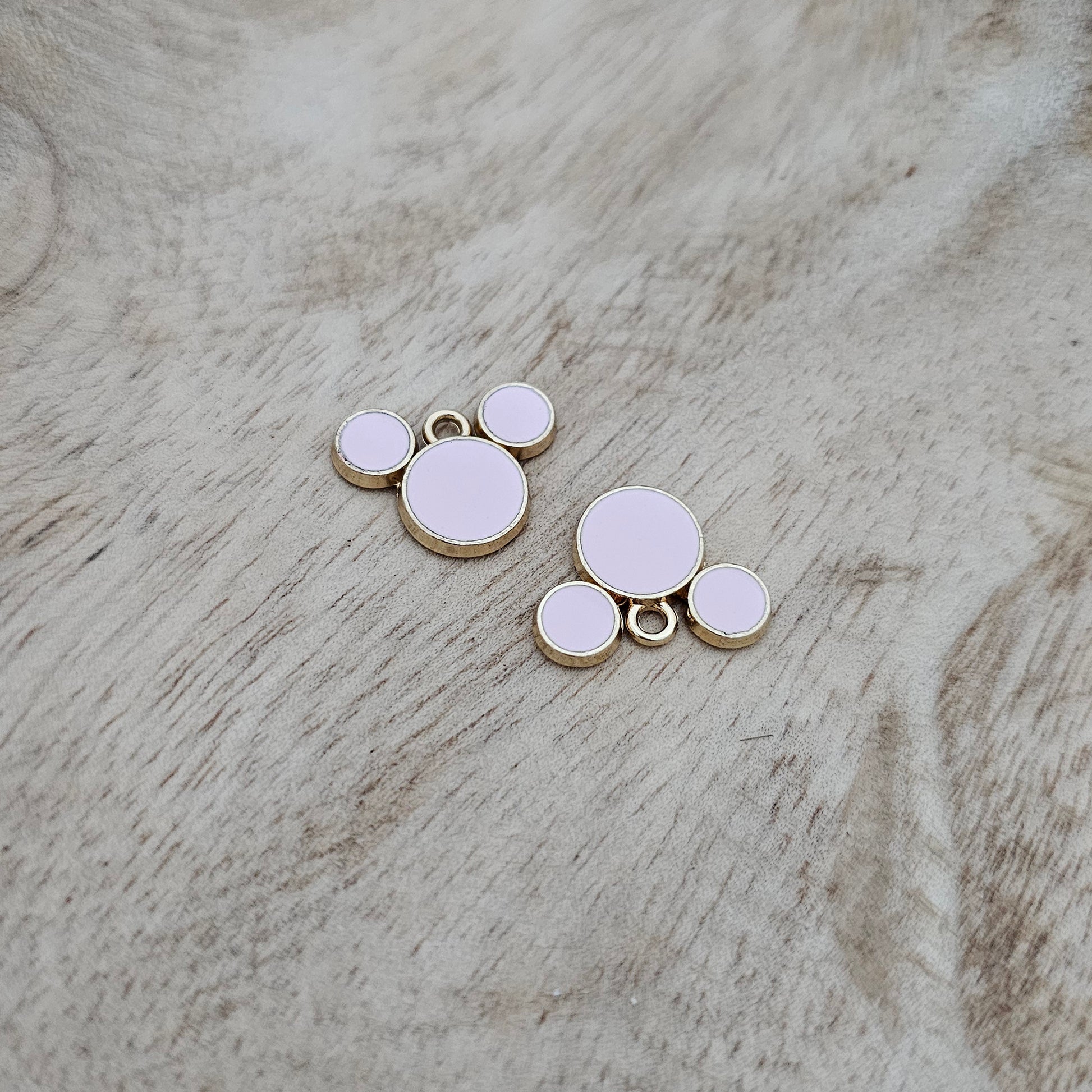 Custom Charm Mickey Mouse Pink Custom Charm Necklace