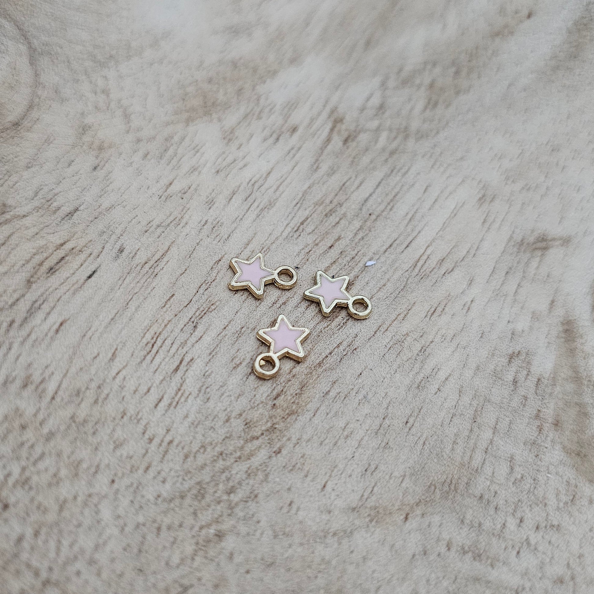 Custom Charm Mini Star Light Pink Custom Charm Necklace
