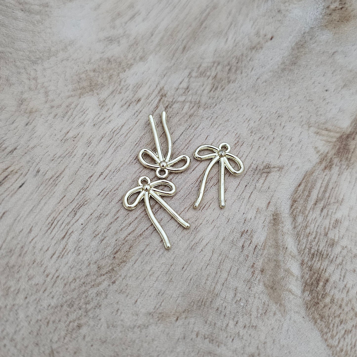 Custom Charm Mini String Bow Custom Charm Necklace