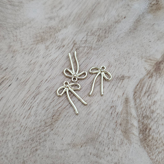 Custom Charm Mini String Bow Custom Charm Necklace