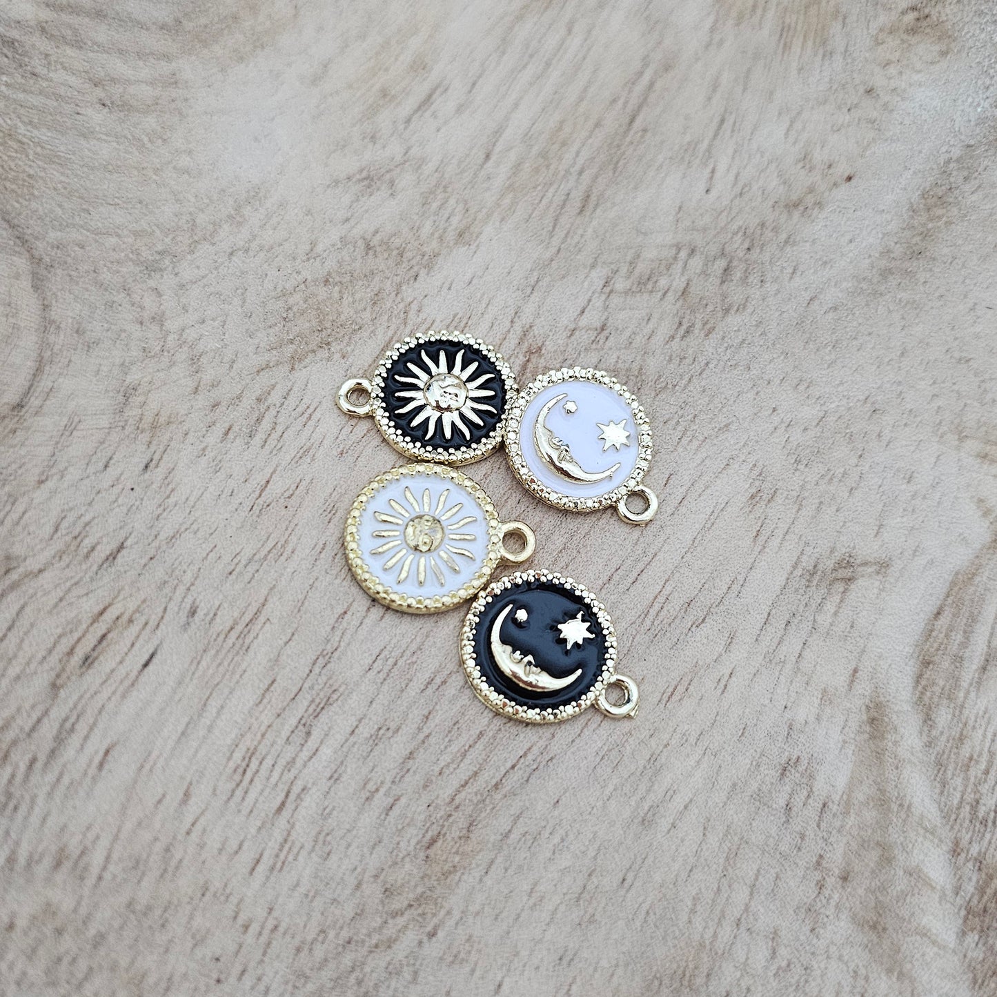 Custom Charm Moon Sun Mix Custom Charm Necklace