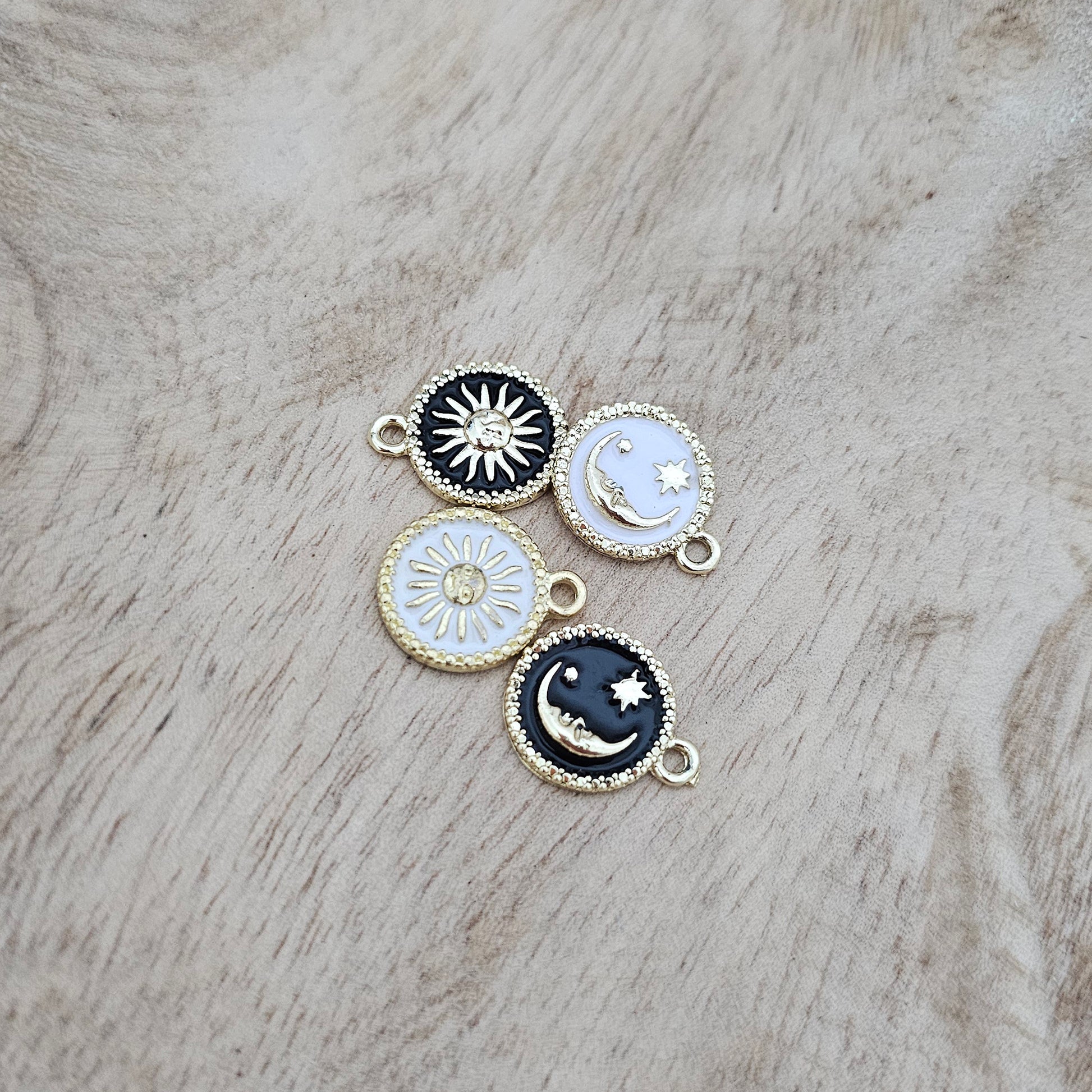 Custom Charm Moon Sun Mix Custom Charm Necklace