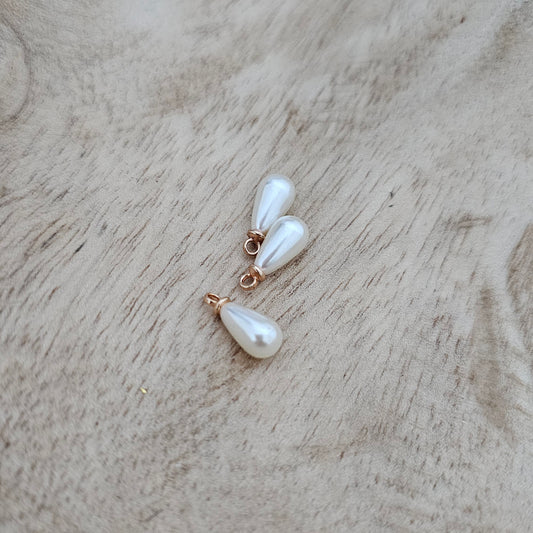 Custom Charm Pearl Drop Custom Charm Necklace