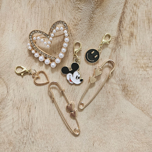 Custom Charm Pins Heart Pin