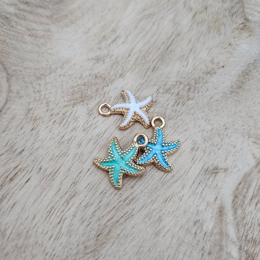 Custom Charm Starfish Mix Custom Charm Necklace