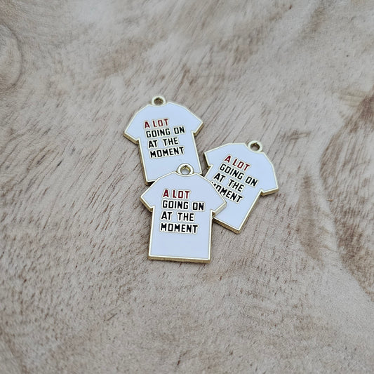 Custom Charm Taylor Swift Shirt Custom Charm Necklace