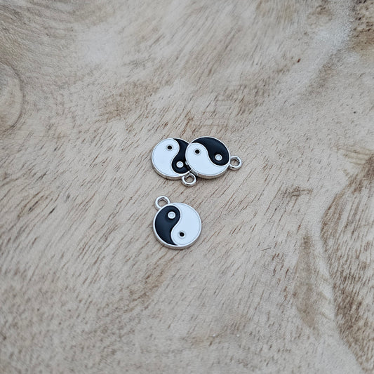 Custom Charm Ying Yang Custom Charm Necklace