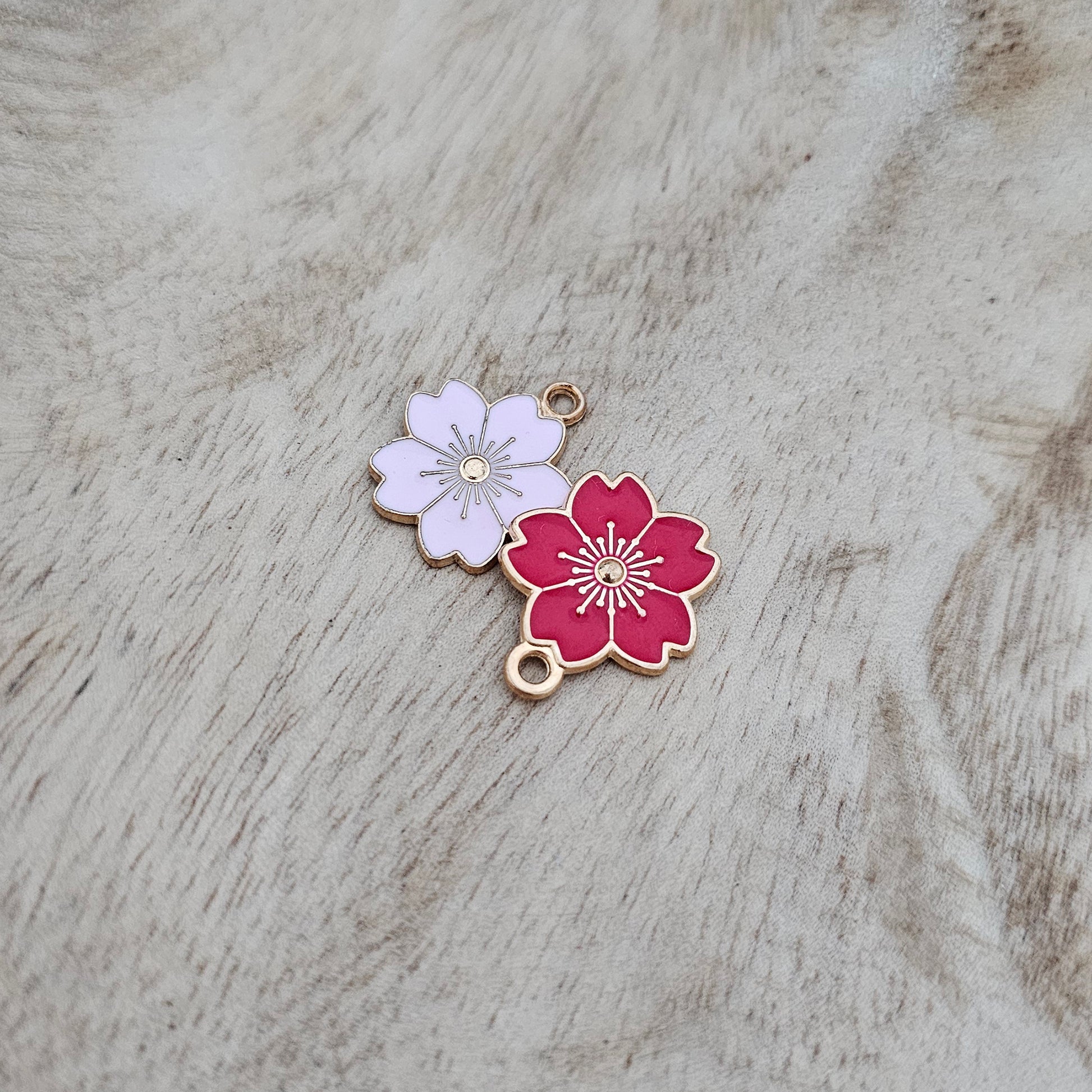Custom Charms Hawaiian Flowers Custom Charm Necklace
