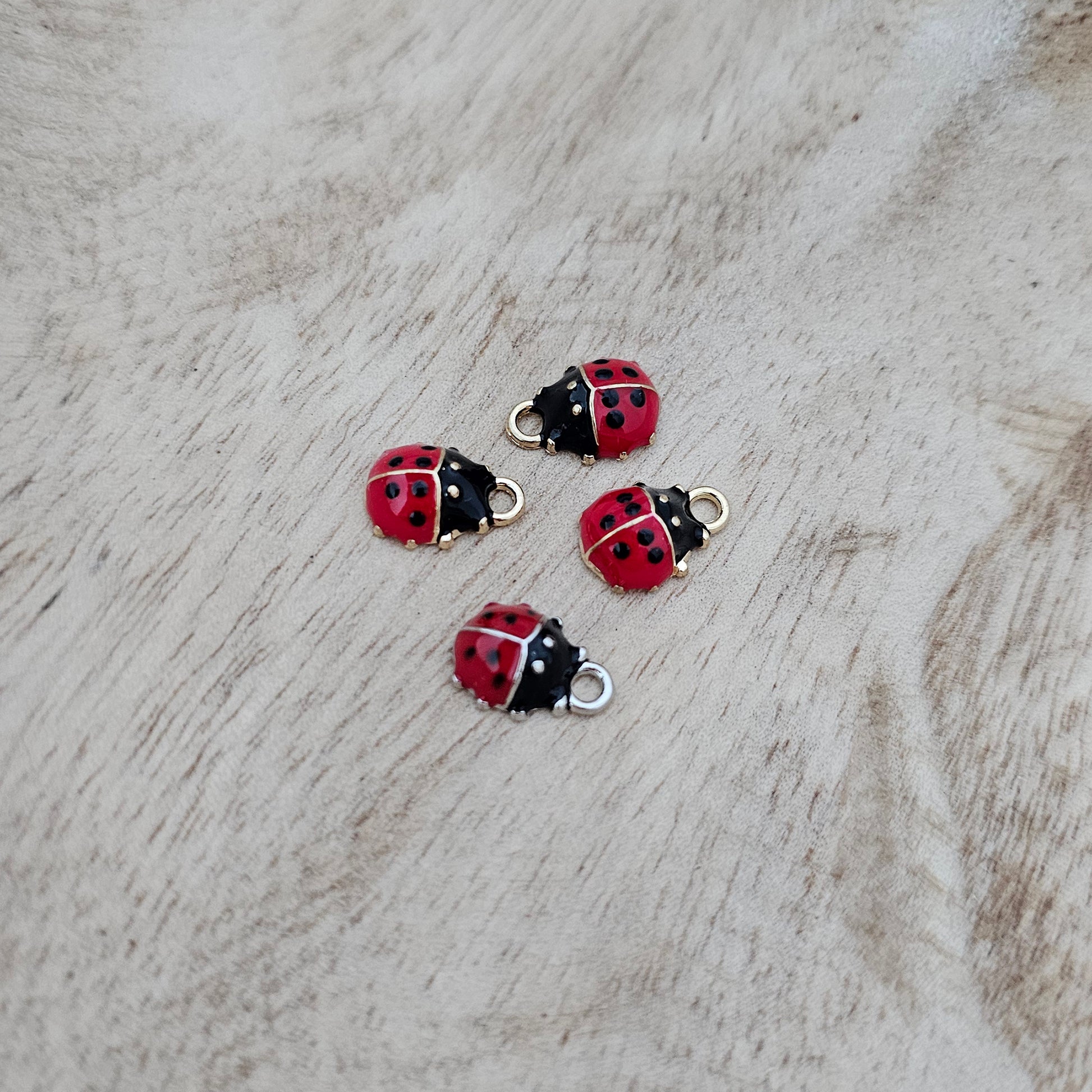 Custom Charms Lady Bug Custom Charm Necklace