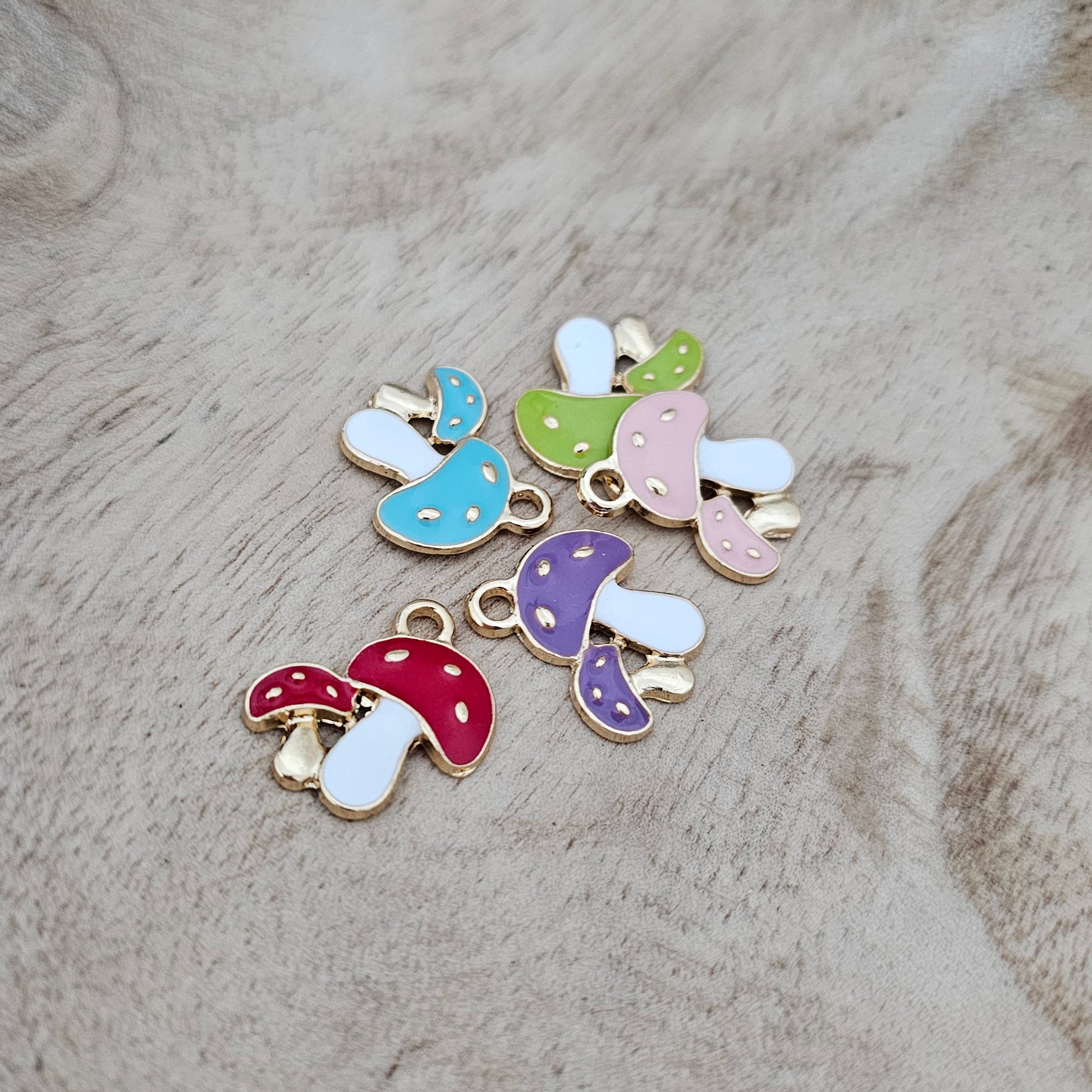 Custom Charm Mushroom Custom Charm Necklace