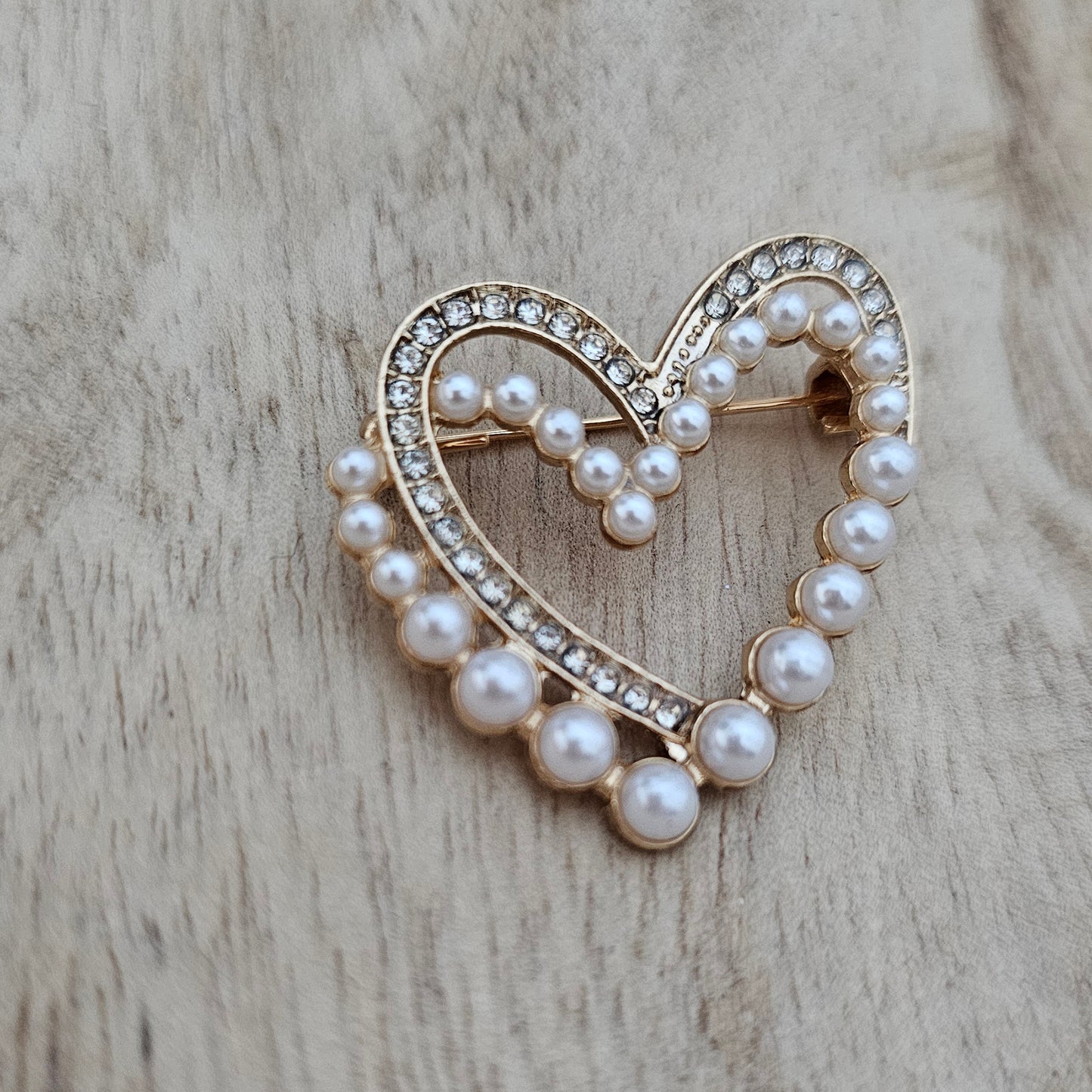 Heart Pin Custom Charms Close-Up