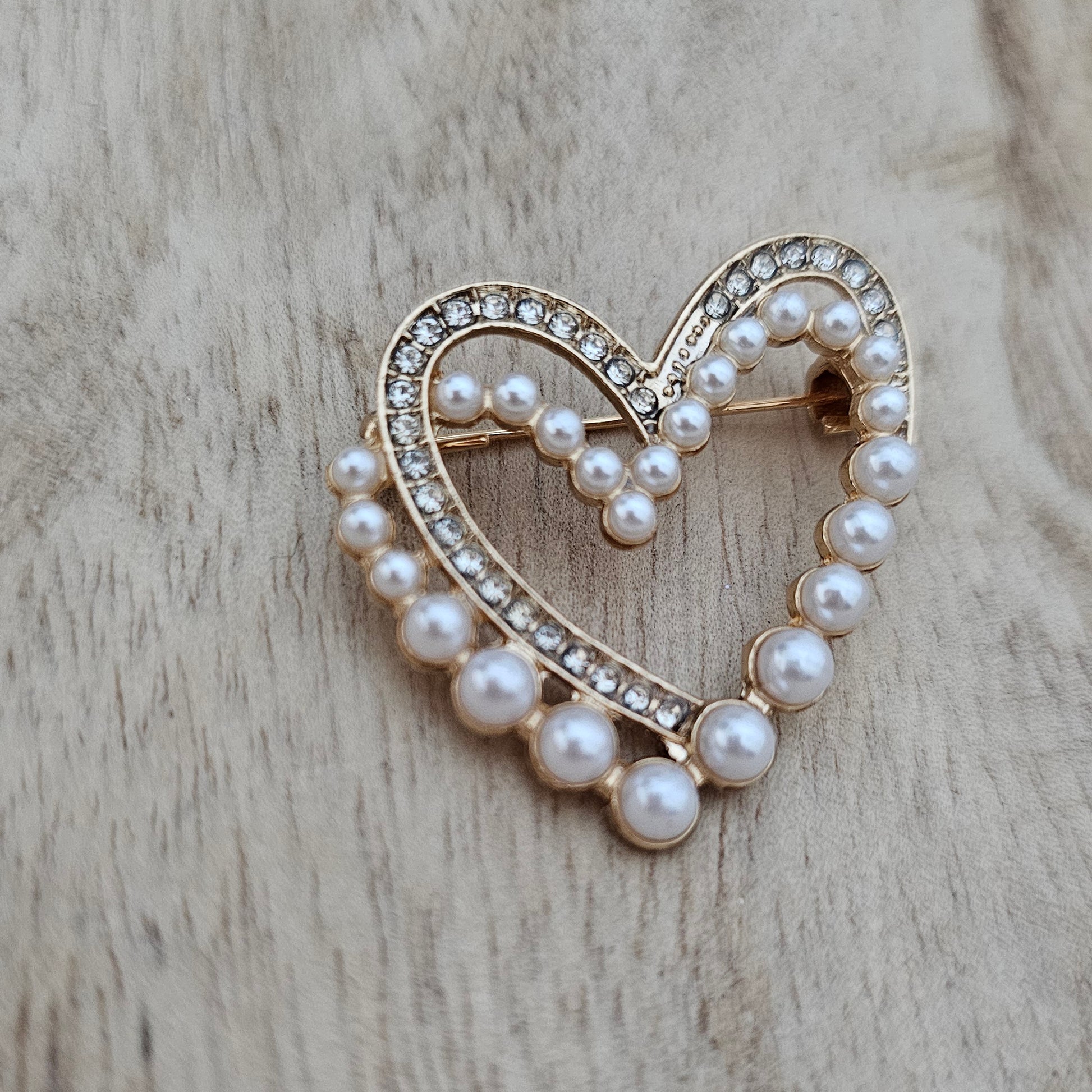 Heart Pin Custom Charms Close-Up