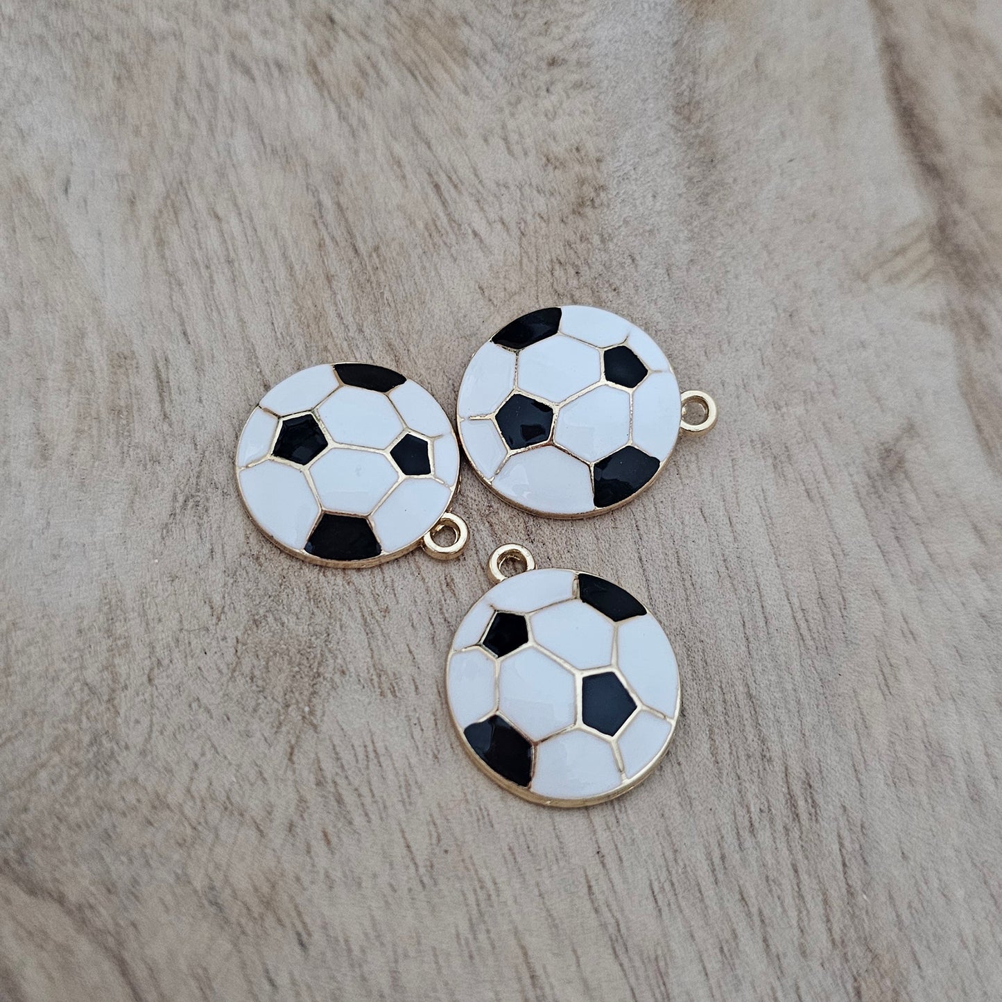 Medium Soccer Ball Charm Custom Charm Necklace