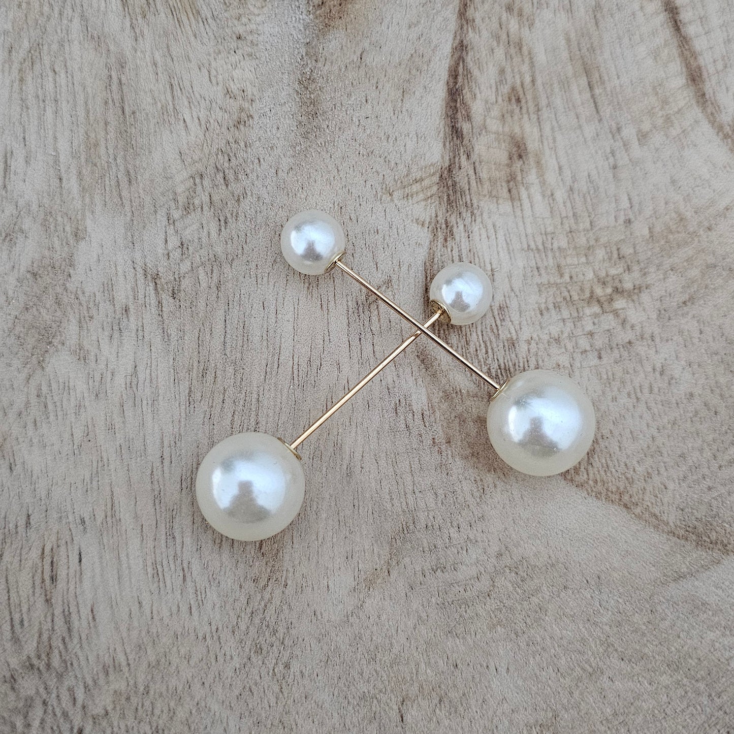 Pearl Bar Shoe Pins Custom Charms