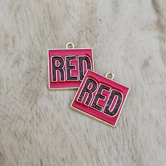 Taylor Swift Red Charm Custom Charm Necklace